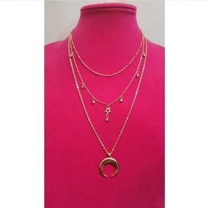 Moon Layered Necklace